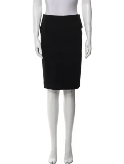 Pre-owned Vince Knee-length Skirt In Black