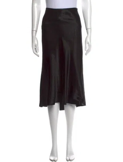 Pre-owned Vince Knee-length Skirt In Black