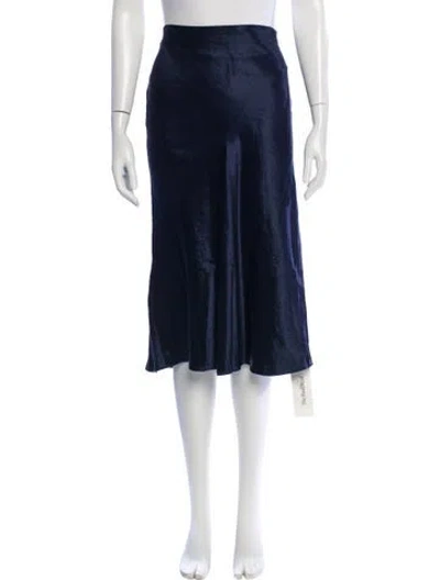 Pre-owned Vince Knee-length Skirt In Blue