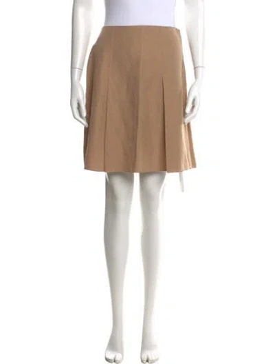 Pre-owned Vince Knee-length Skirt In Neutral