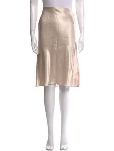 Pre-owned Vince Knee-length Skirt In Neutral