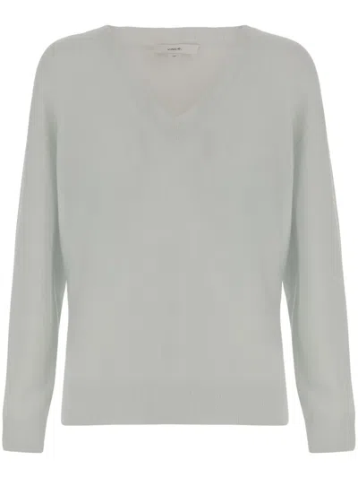 Vince Knitted Jumper In Green