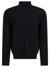 Vince High-neck Sweater In Black