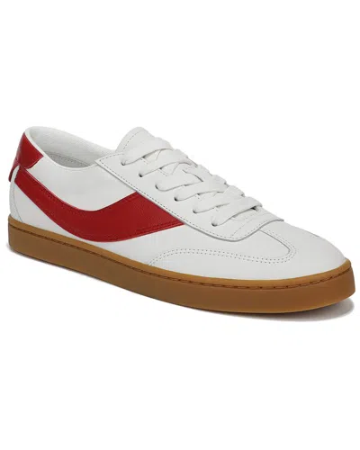Vince Korrin Leather Sneaker In White