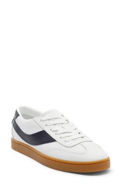 Vince Korrin-b Leather Sneaker In White