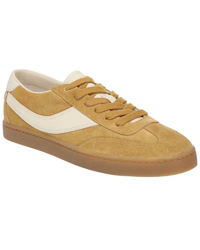 Vince Korrin-b Suede Sneaker In Black