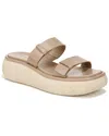 Vince Lagos Platform Slide Sandal In Beige