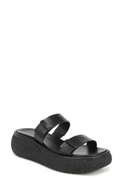 Vince Lagos Platform Slide Sandal In Black