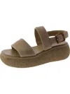 Vince Laguna Womens Faux Leather Ankle Strap In Multi