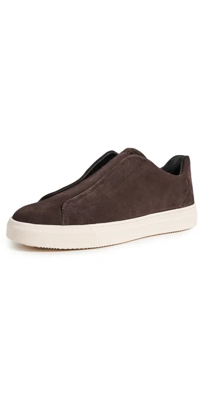 Vince Lakewood Suede Sneakers Cocoa Brown