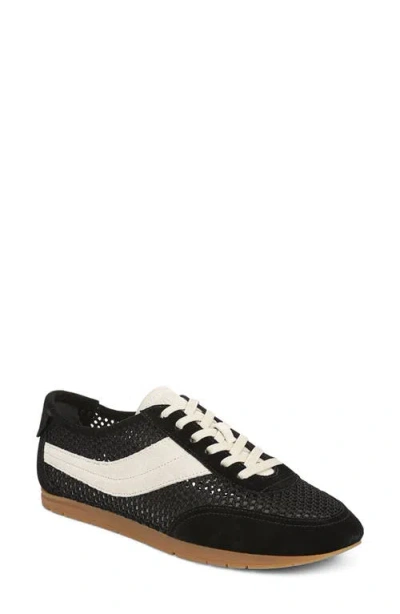 Vince Lar Netting Sneaker In Black