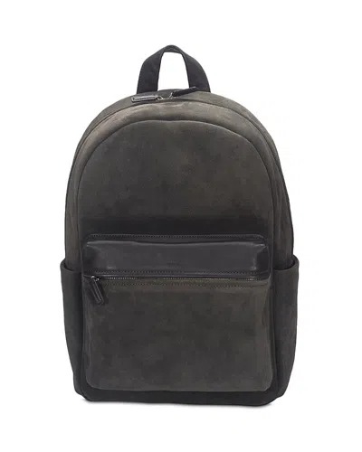 Vince Leather Backpack In Black