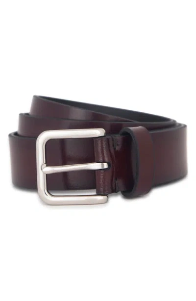 Vince Leather Belt In Brown