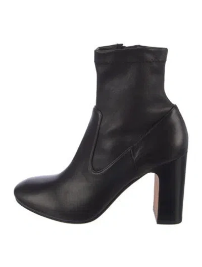 Pre-owned Vince Leather Boots In Blue