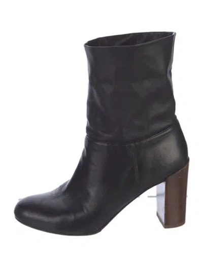 Pre-owned Vince Leather Boots In Multi