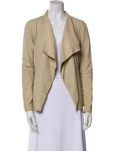 Pre-owned Vince Leather Evening Jacket
