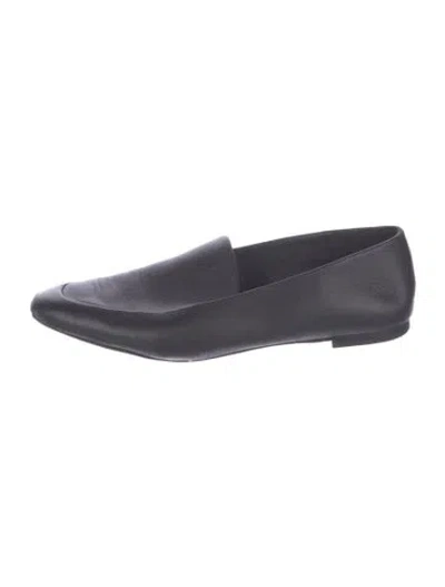 Pre-owned Vince Leather Loafers In Blue