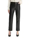 Vince Leather Pants In Black