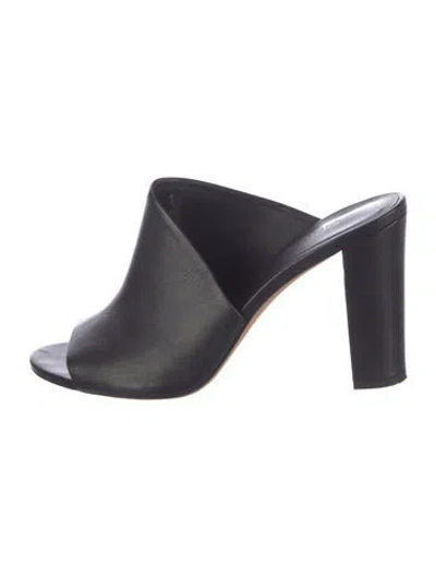 Pre-owned Vince Leather Slides In Multi