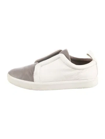 Pre-owned Vince Leather Sneakers In Multi