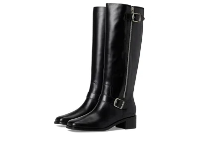 Vince Leighton Zip Tall Boots In Black