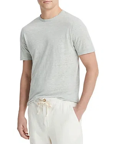 Vince Men's Hemp Micro-stripe Shorts In Salt Flats