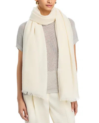 Vince Lightweight Cashmere & Wool Scarf In Neutral