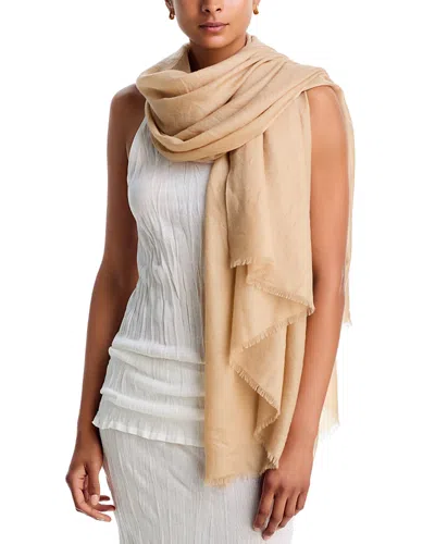 Vince Lightweight Cashmere Scarf In Neutral