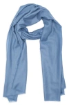 Vince Lightweight Cashmere Scarf In Tidal