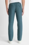 Vince Lightweight Hemp Pants In Marlin Teal