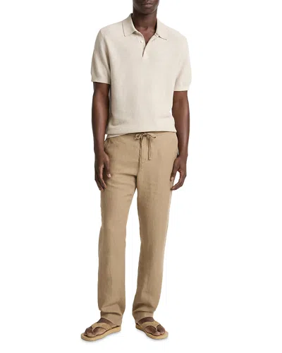 Vince Lightweight Hemp Pants In Neutral