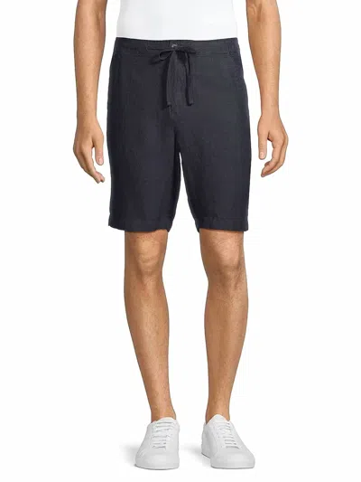 Vince Lightweight Hemp Shorts In Coastal In Blue