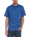 Vince Linen-blend Button-down Shirt