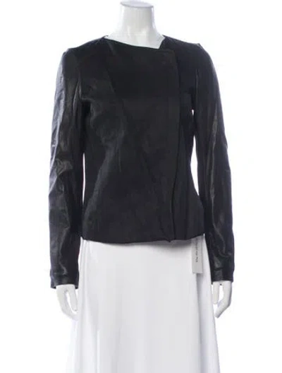 Pre-owned Vince Linen Jacket In Grey