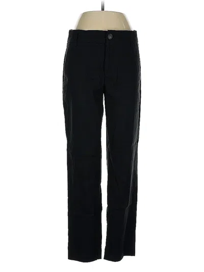 Pre-owned Vince Linen Pants In Black