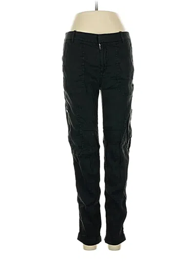 Pre-owned Vince Linen Pants In Black