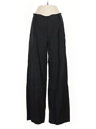 Pre-owned Vince Linen Pants In Black