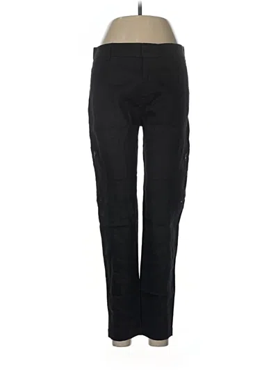 Pre-owned Vince Linen Pants In Black