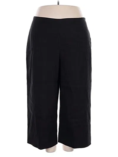 Vince Linen Pants In Black