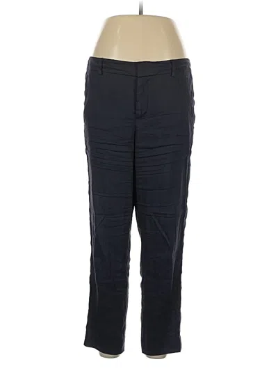 Pre-owned Vince Linen Pants In Blue