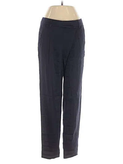 Pre-owned Vince Linen Pants In Blue