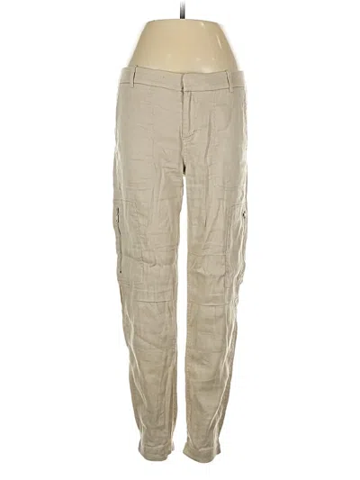 Pre-owned Vince Linen Pants In Brown