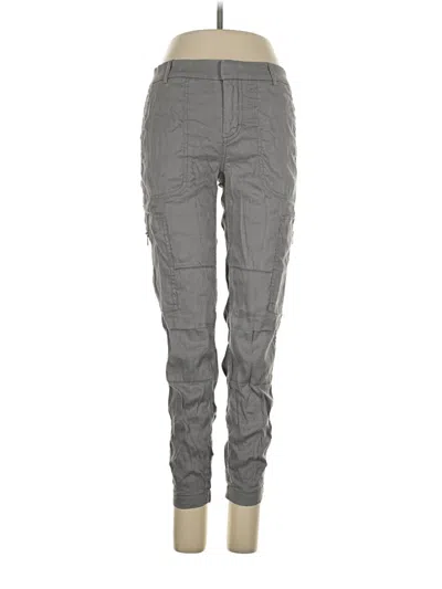Pre-owned Vince Linen Pants In Gray