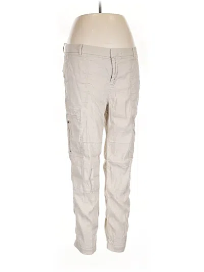 Pre-owned Vince Linen Pants In Gray