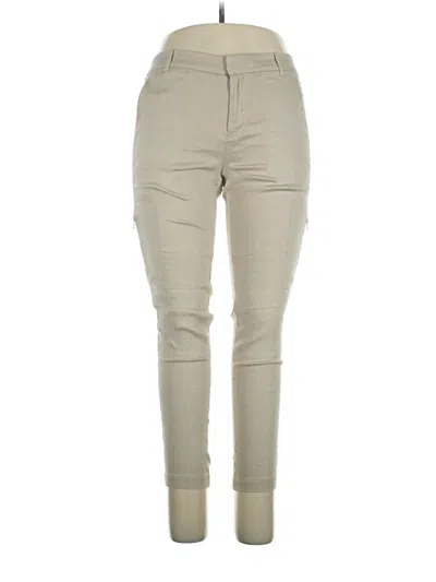 Pre-owned Vince Linen Pants In Tan