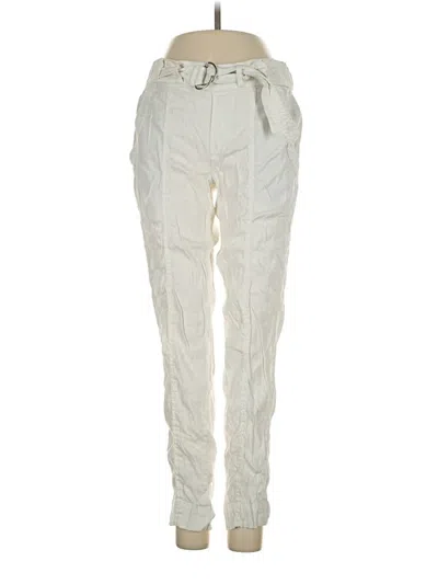 Pre-owned Vince Linen Pants In Tan