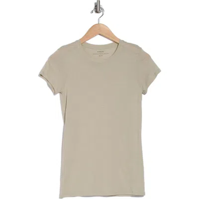 Vince Little Boy T-shirt In White Jade
