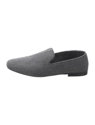 Pre-owned Vince Loafers In Grey