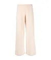 Shop Vince Logo High Waist Sweatpants In Nude