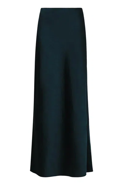 VINCE VINCE LONG SATIN BIAS SKIRT